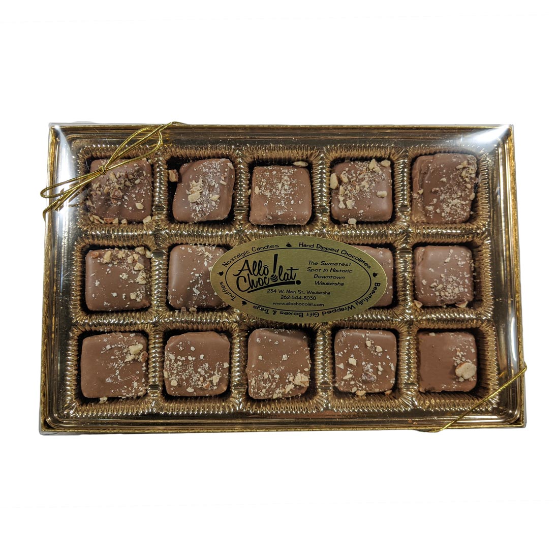 Milk Chocolate-Covered Almond Toffee Gift Box