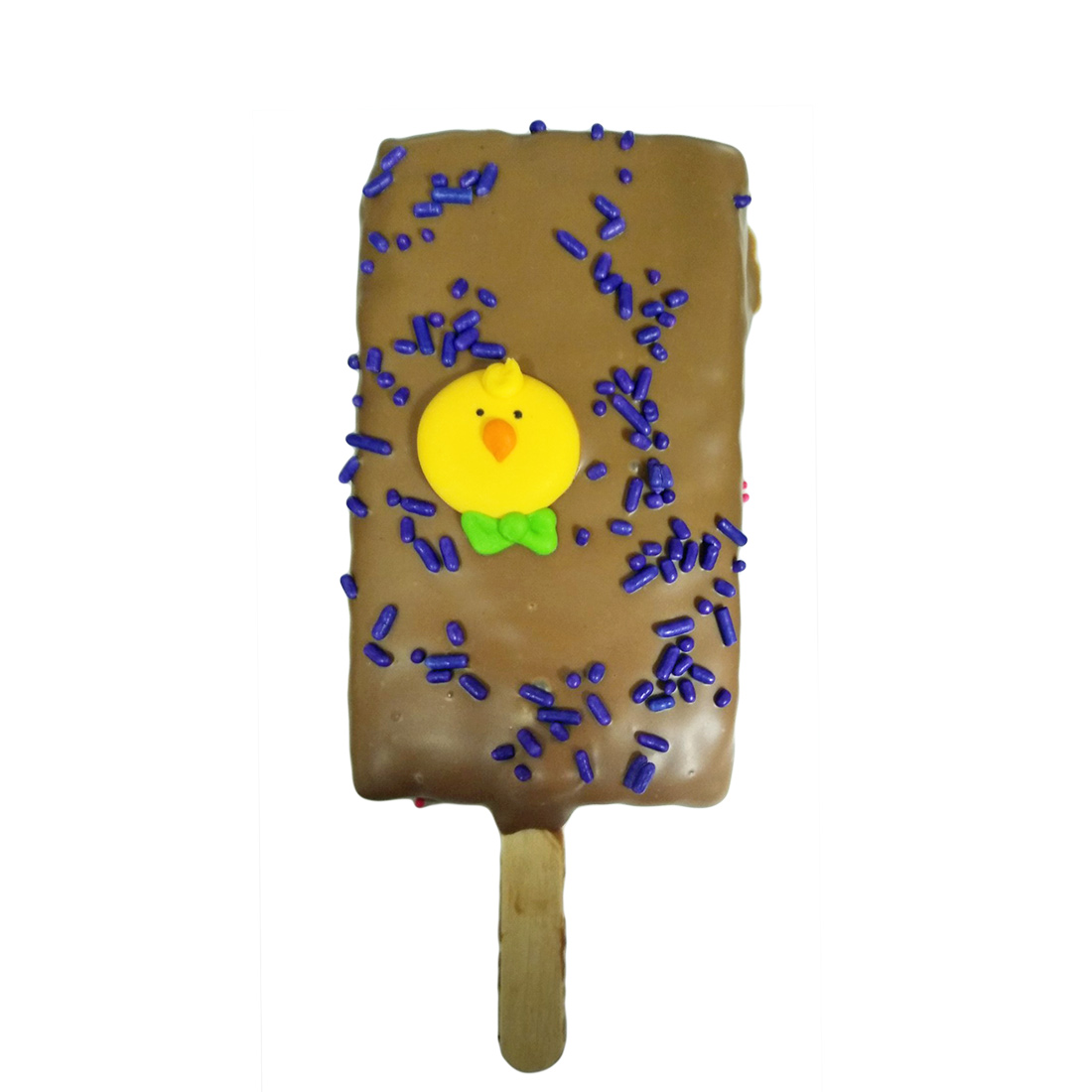 Chocolate-Covered Rice Krispie Pop