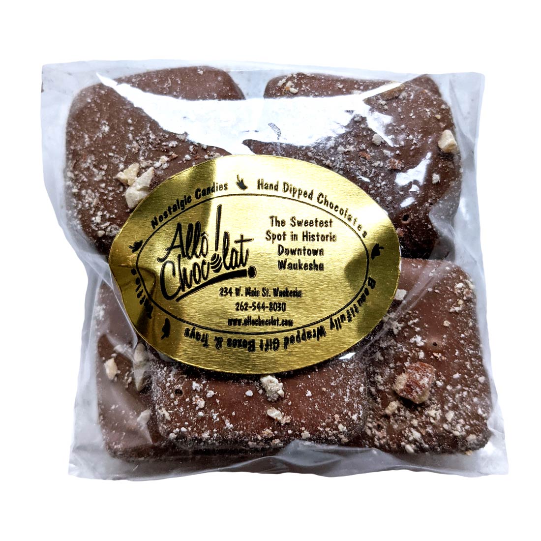 Chocolate-Covered Almond Toffee